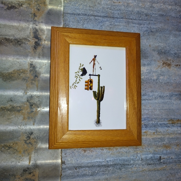 Other - Framed surrealism art print by Neon Nicho
